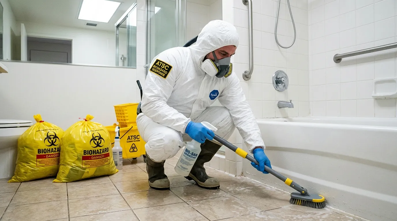 Decontamination equipment deployed for Blood Cleanup in Chelsea